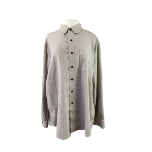 L.L. Bean Other - Vintage LL Bean Shirt Big & Tall Blue XL Pocket Long Sleeve Button Men